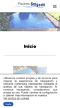 Mobile Screenshot of piscinassalgado.com